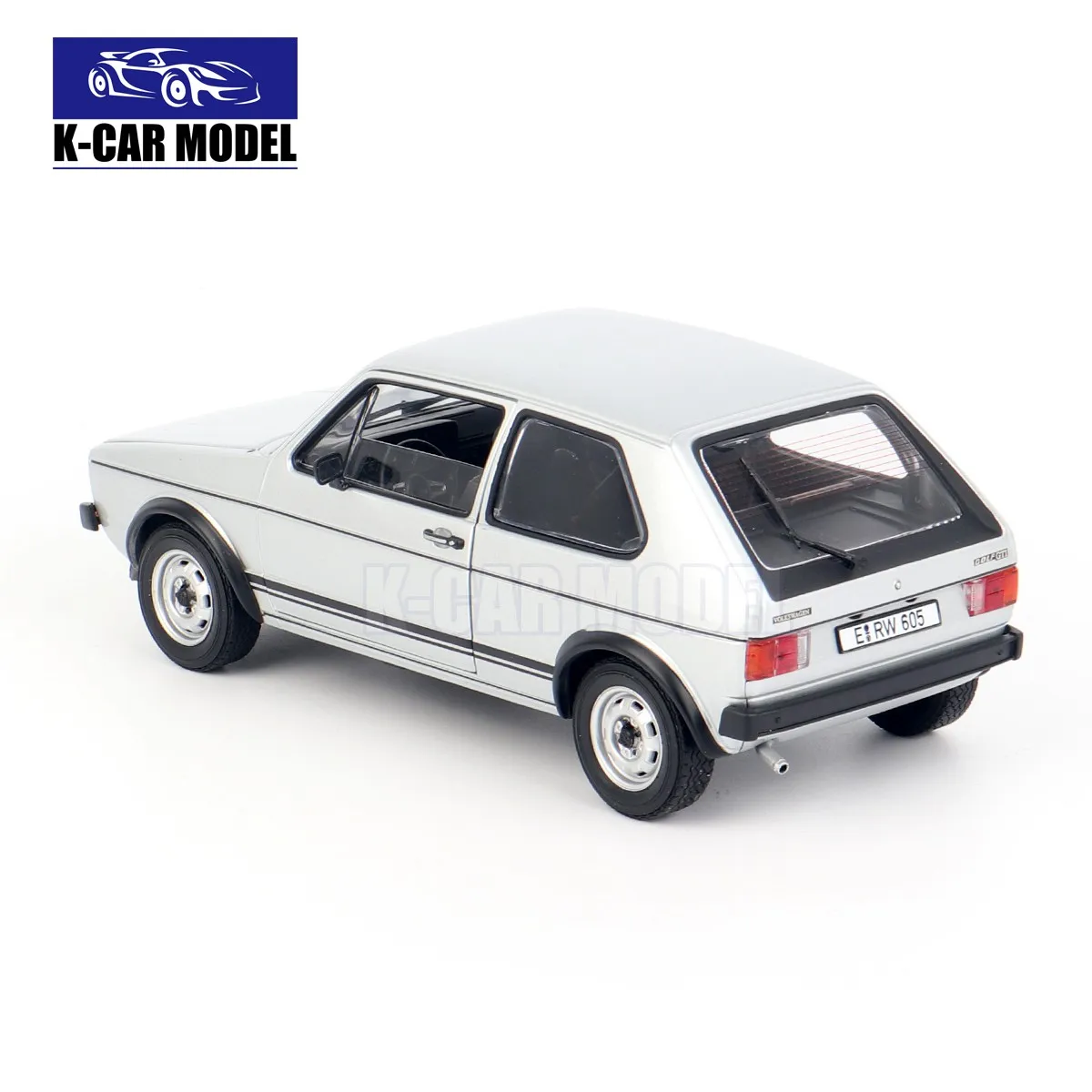 Norev Golf GTI Alloy Car Model, Vintage Car, Coleção pessoal, Company Display, 1:18, Vintage, 1 Geração