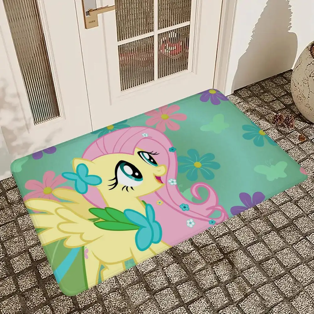 Animation M-My L-Little Pony Floor Mat Entrance Door Mat Nordic Style Home Doormat Bathroom-Toilet Mats Bedroom Hotel Decor Mat