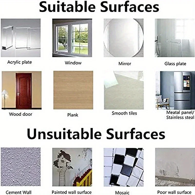Ganchos Adhesivos de Doble Cara para Pared, Ganchos de Succión Transparentes y Resistentes, Ganchos de Almacenamiento para Baño, Cocina y Dormitorio