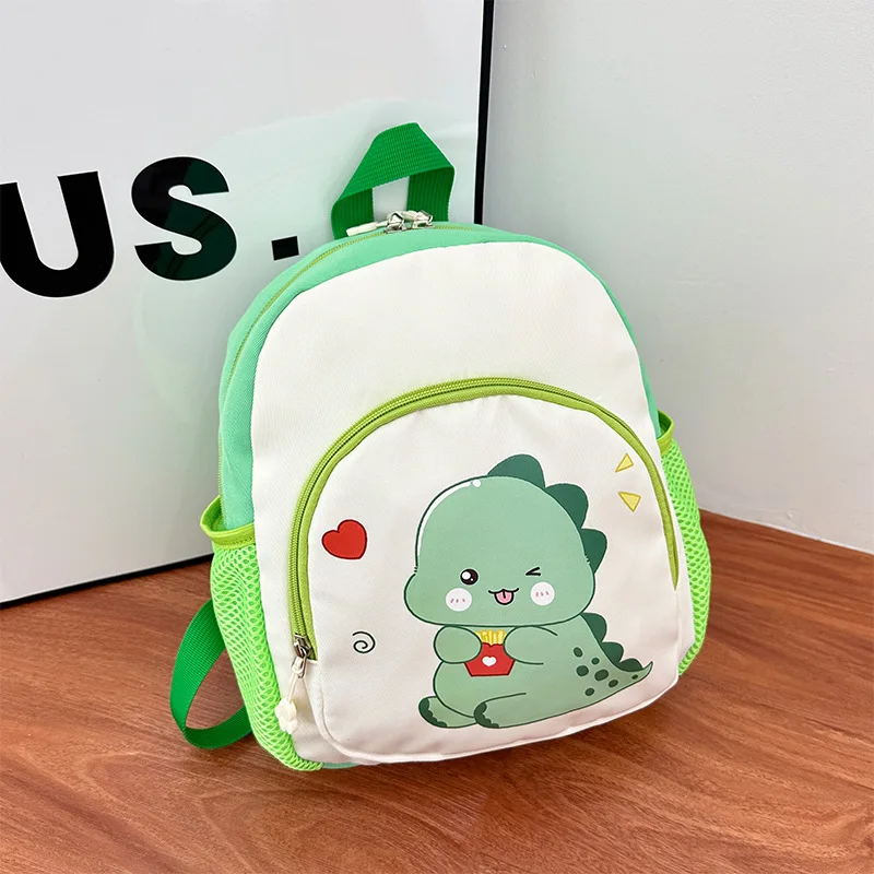 Sacs à dos de dinosaure de dessin animé pour enfants de la maternelle, sac de collation de sortie légère, lapin mignon, sacs d'école pour tout-petits, garçons, filles