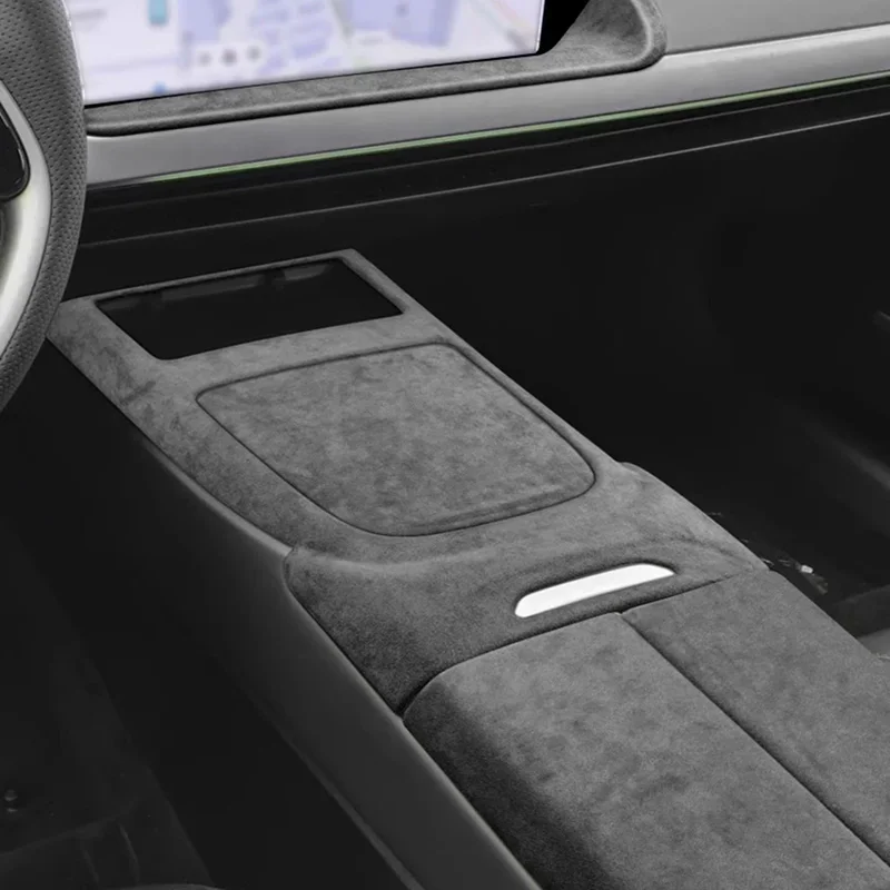 

Для Xpeng Xiaopeng P7 P7i 2020 2021 2022 2023: Аксессуары для интерьера из суперзамши – накладка на панель переключения передач, подлокотник, накладка на воздуховод