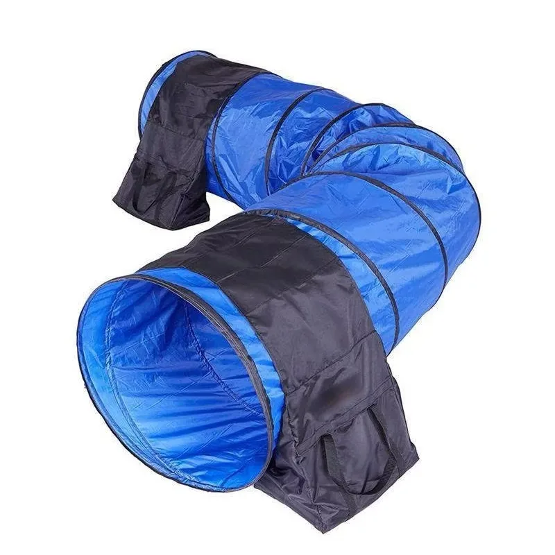 

Pet Training Tunnel Dog Agility Training Rip and Tear Resistant Plastic Material Size and Customization Home Backyard