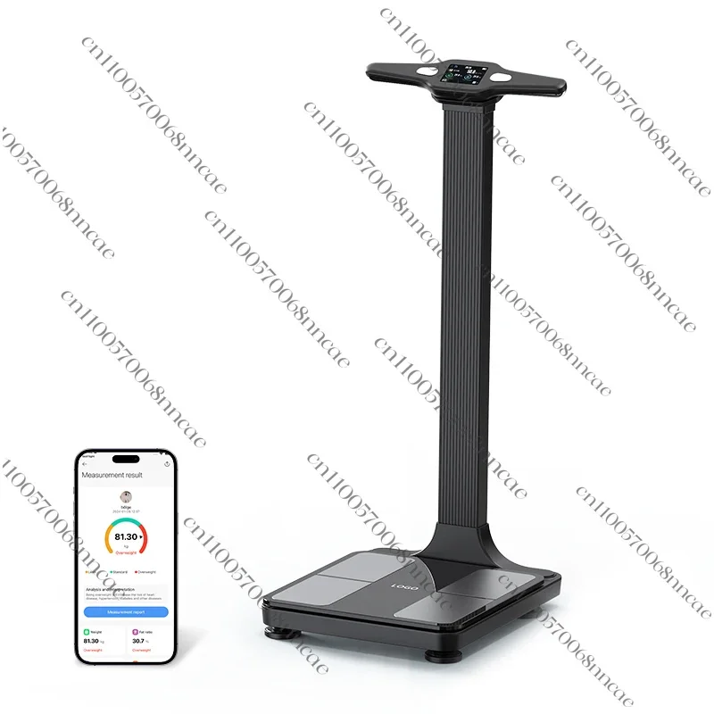 Bioimpedance Body Composition Analyzer Full Scanner 8 Point Electrode Body Fat Scale Element Analysis Device for Fitness Health