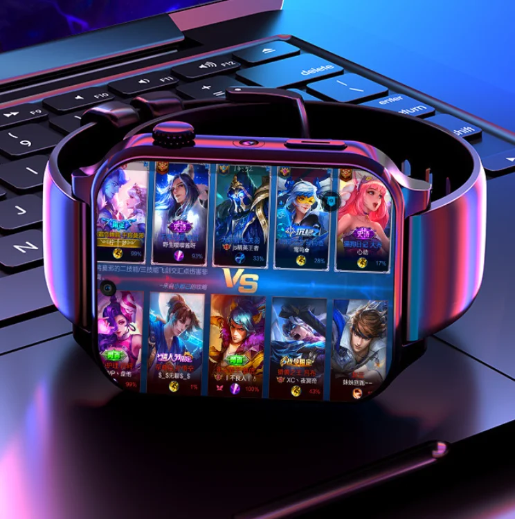 

Waterproof Smart Watch Smart Watch Android Newest Smartwatch 4G SIM Card Support,HD Large Screen,Call,Gaming & Camera Functions