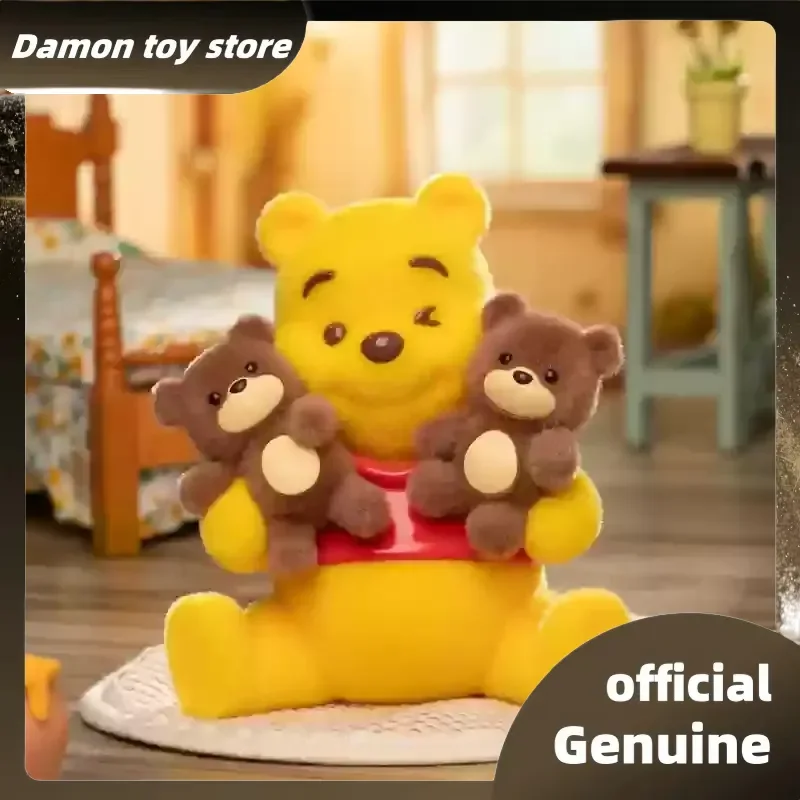 

Новые оригинальные фигурки Винни-Пух Happy Time, слепая коробка, милые коллекционные модели кукол, Винни-Пух, загадочная коробка, подарки