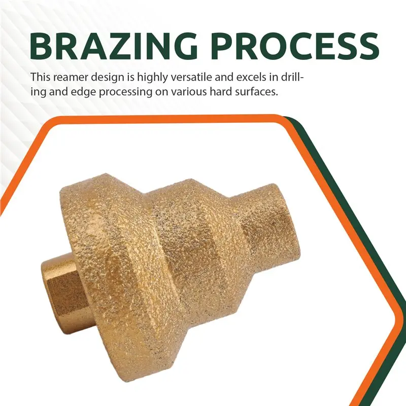 ABJA-20-35-50Mm Chamfer Drill Bit Angle Grinder Saw M10 Thread For Enlarge Marble Tile Masonry Concrete Porcelain