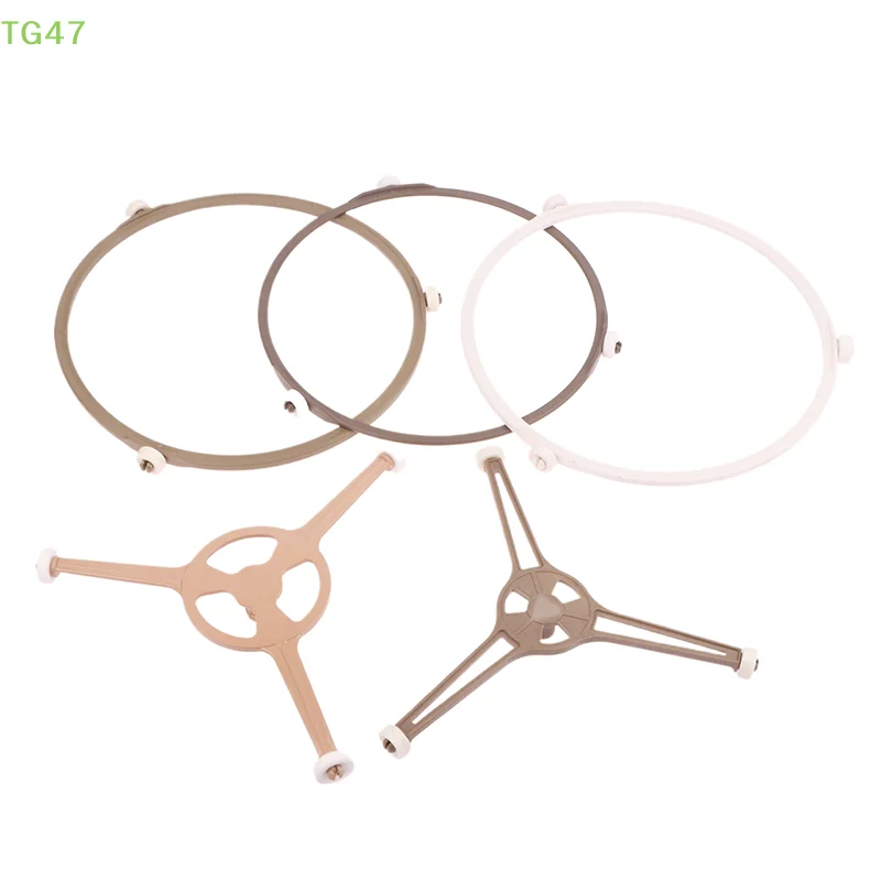 [F]1PC Circle Rotating Ring Support Roller Bracket Microwave Oven Turntable Bracket Glass Turntable Base Plate Tray Holder Stand