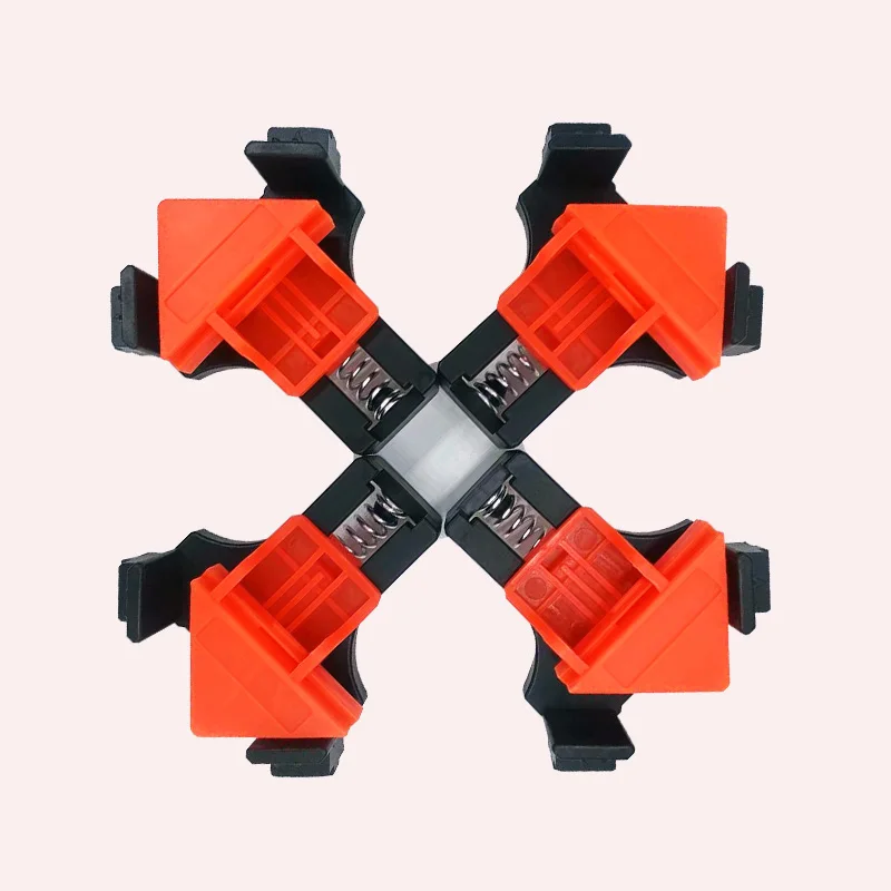 

Новинка, плотничный зажим 90 ° для крепления мебели, угловой зажим для фоторамки, зажим для столярных работ, угловой зажим