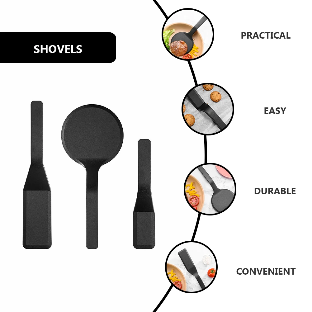 

3 Pcs Set Cookie Baking Tool Baking Tools Muffin Spatula Easy Clean Kitchen Use Non Stick Muffin Shovel Cookie