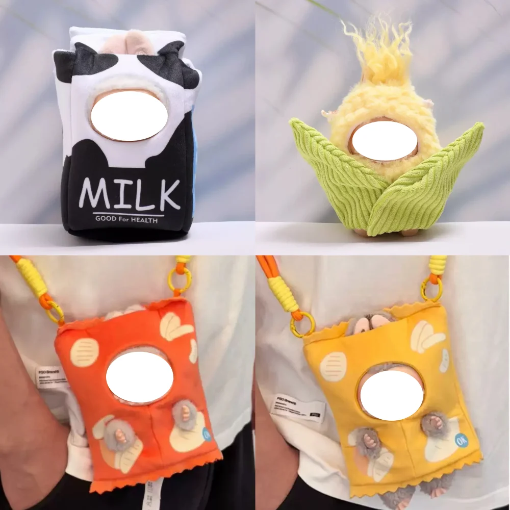 

LA BUBU 17cm doll costume (without doll), LA BUBU costume, LA BUBU wearable crossbody bag in various styles, LA BUBU accessories