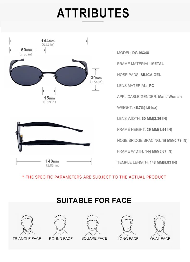 Ovale Punk-Sonnenbrille mit kleinem Rahmen für Damen, 2025, Luxusmarke, Vintage-Stil, Metall, Fahren, Sonnenbrille für Damen, Mode, Retro-Farbtöne, UV400 – Detail 13