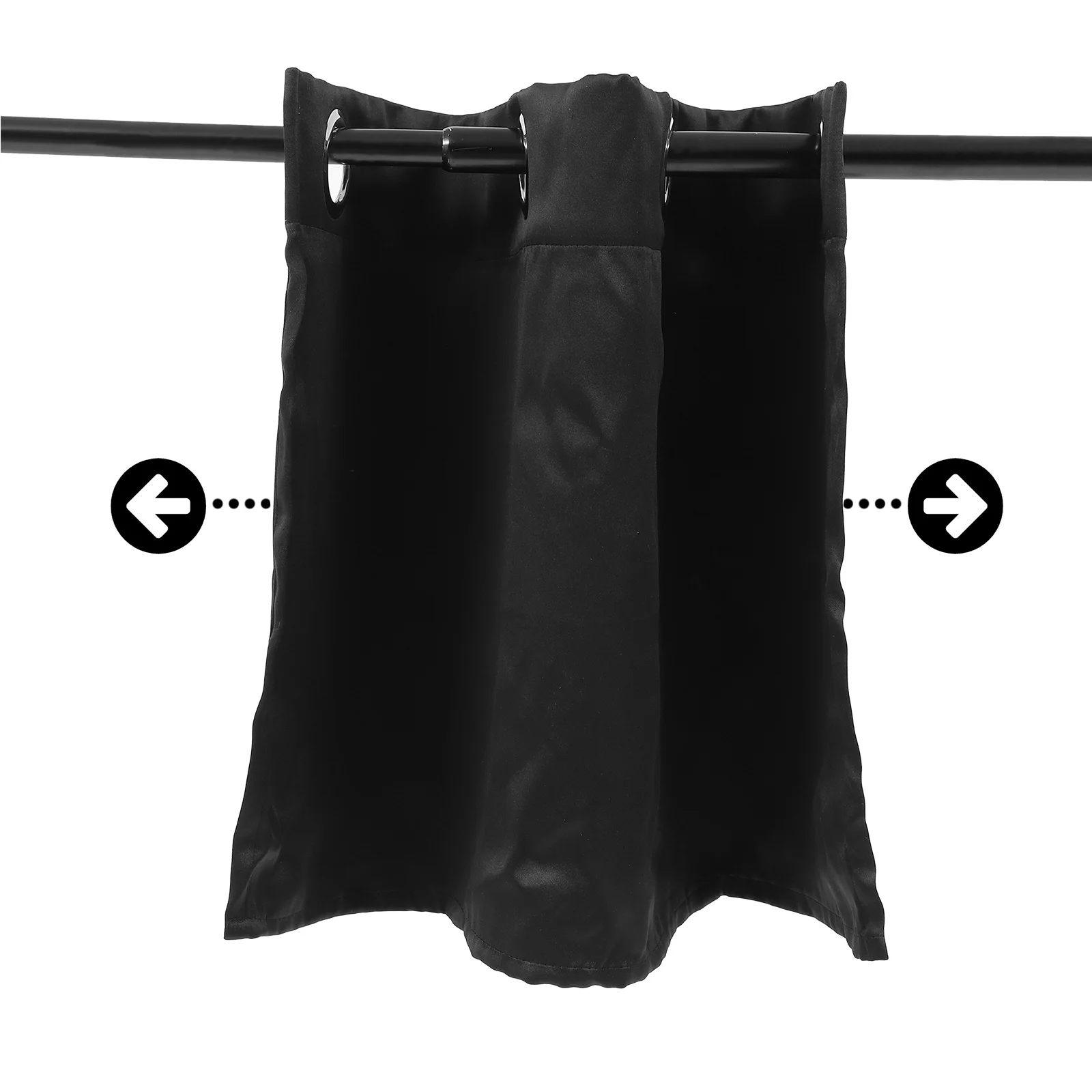 

Blackout Short Color Hall Kitchen Home Curtain Bedroom Living Room Short Curtains Door Curtain Decorative Smooth
