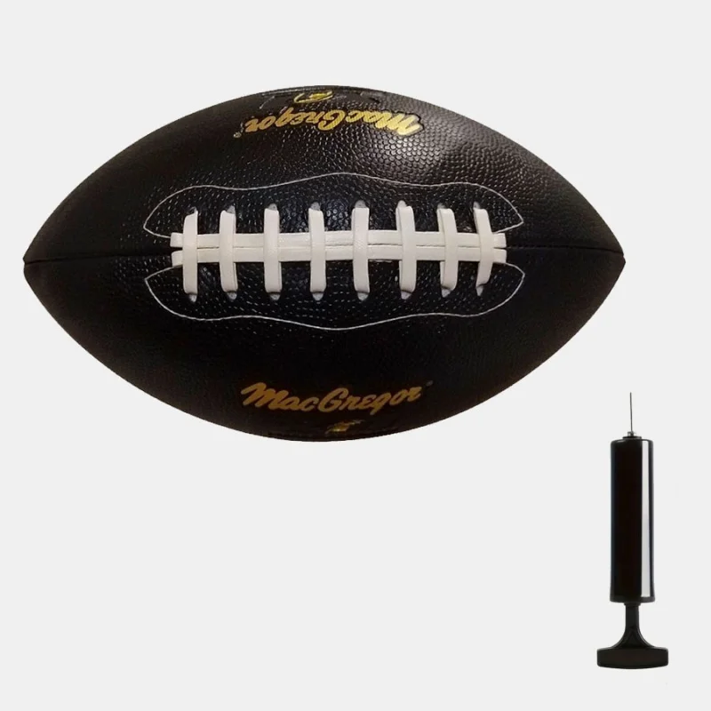 Rugby Size #9 Pu Leather Machine Sewn American Football Standard Ball For Match Adults Clubs Training Olive Ball