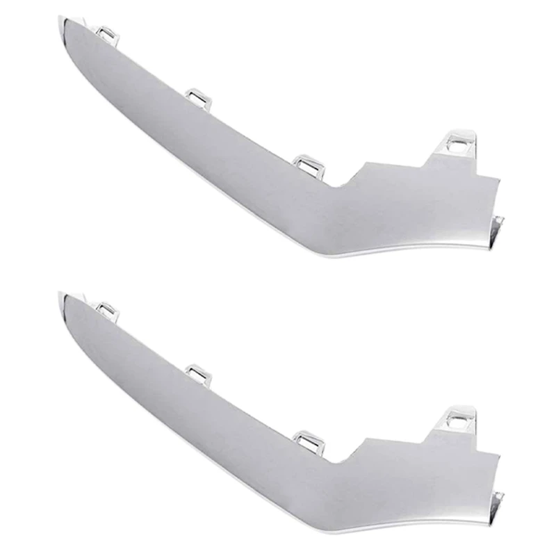 2X Front Low Bumper Cover Trim, For Mercedes-Benz E-Class W212 E350 2014-2016 Bumper Lip Splitter 2128852874 Right Side