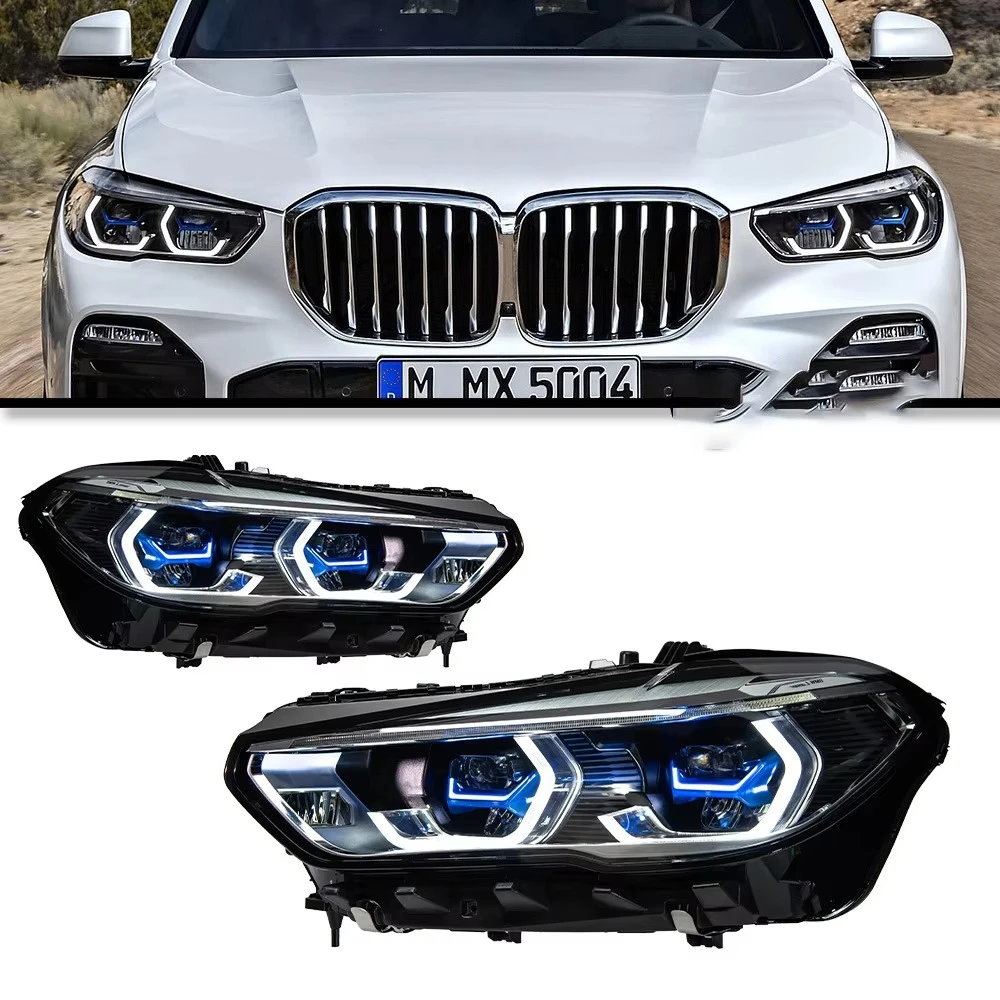 

Specialized Manufacturing Auto Lighting Systems Full LED Headlights Head Lights Plug and Play Front Lights for X5 19-22