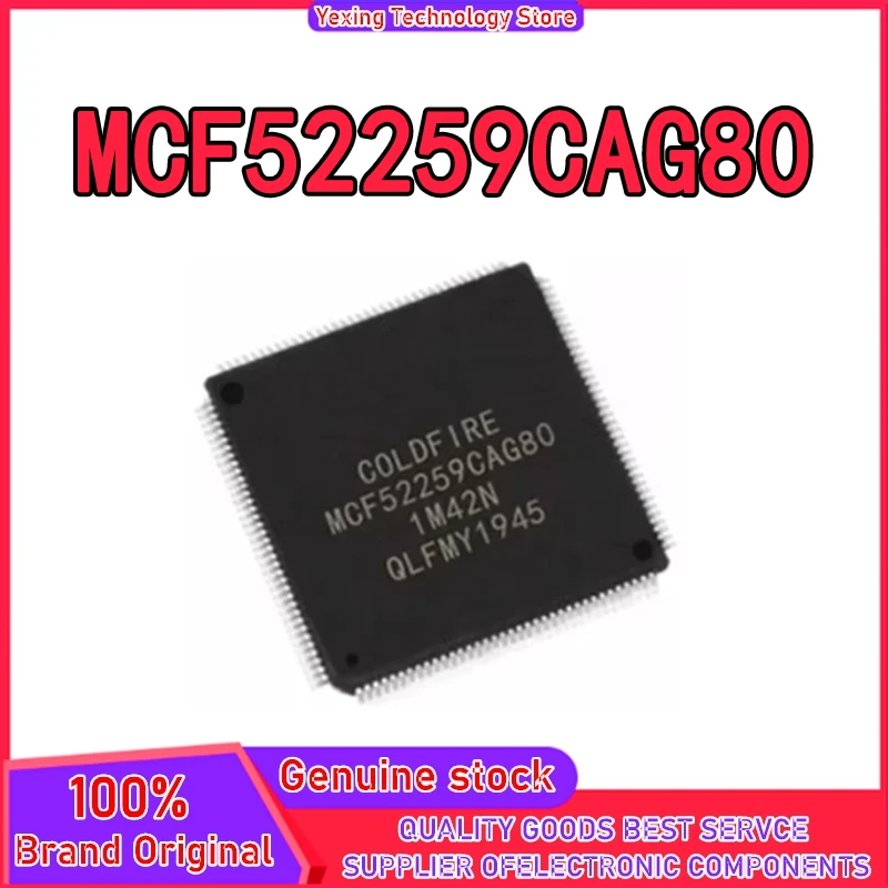 

MCF52259CAG80 MCF52259CAG MCF52259 MCF 52259 IC MCU Chip LQFP-144 in Stock 100% New Origin