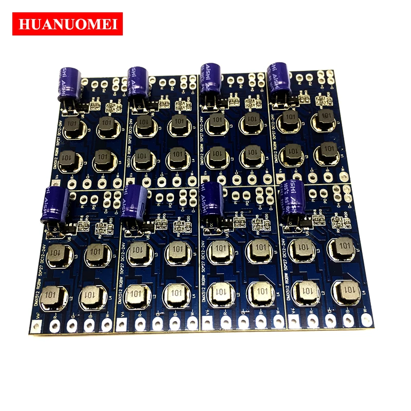 DM-101 4Channel RGBW DMX Constant Current Decoder DC12-24V input 300mA 600mA 4CH DM101 DMX512 Decoder for RGBW LED Light