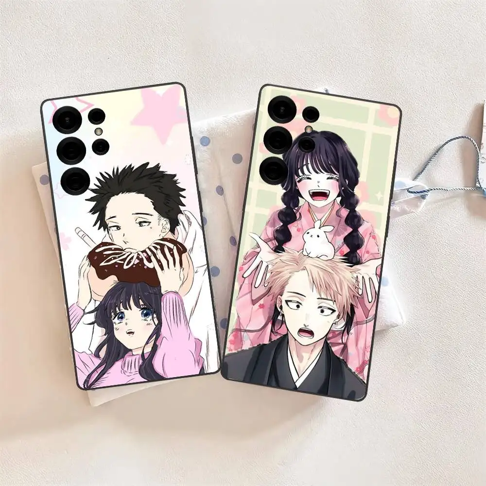 Coque de téléphone Anime The Fragrant Flower Blooms with Dignity pour Samsung S 24 fe 25 Ultra plus 20 lite 21 30 22 23 24 22