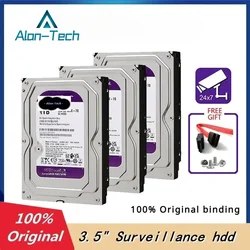 W--D Purple 4TB 6TB 8TB 10TB Surveillance HDD 64M Cache SATAIII 6.0Gb/s 3.5