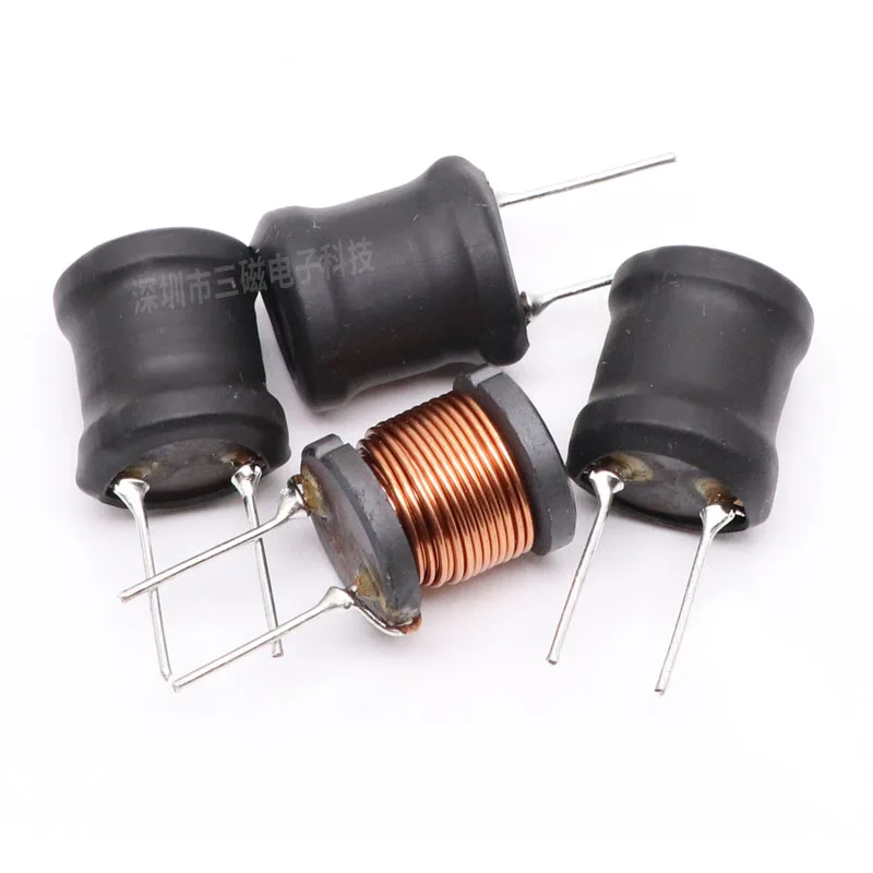 10PCS I-Inductor14X15mm 1mH 2.2mH 3.3mH 4.7mH 10mH 30mH In-line Inductor Coil