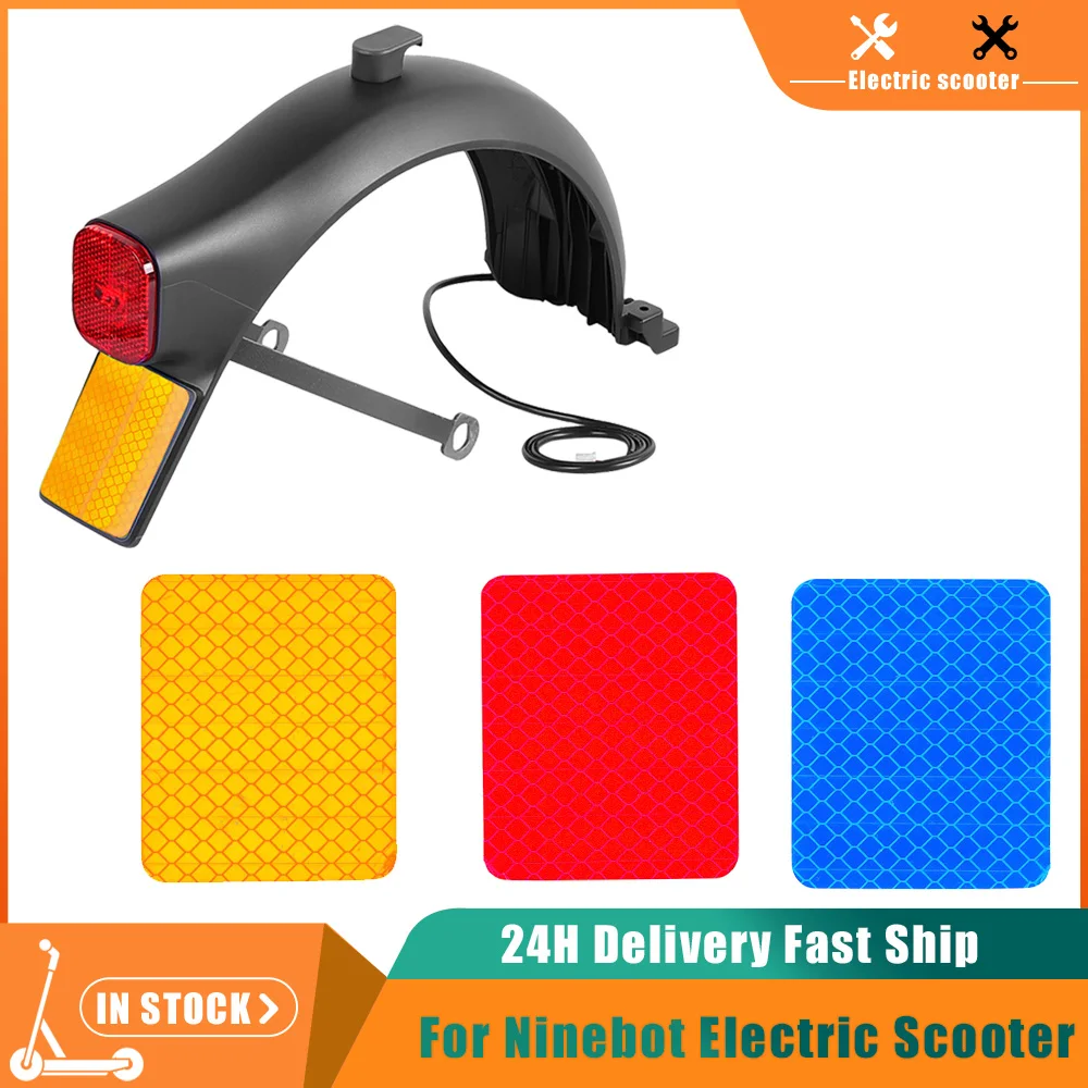 For Ninebot F2 E3 E3Pro Scooter Reflective Stickers Electric Scooter Decoration Protective Shells Safety Sticker Accessories