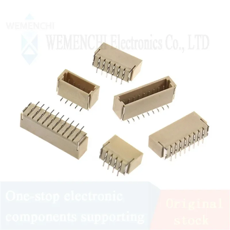 10Pcs JST SH1.0 SH 1.0mm Pitch 2/3/4/5/6/7/8/9/10 Pin Connector Horizontal / Vertical SMD DIP Pin Header 2P3P4P5P6P7P8P9P10P