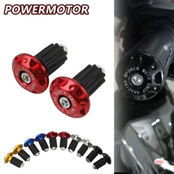 Motorcycle Handlebar End Plug Grip 5-color CNC Aluminum Handlebar Plug Cover Slider for KTM Kawasaki Honda Yamaha Motocross