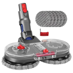 Kit testa Mop elettrico per Dyson V10 Slim/ V12 rileva parte aspirapolvere sottile attacco Mop con panno serbatoio d'acqua