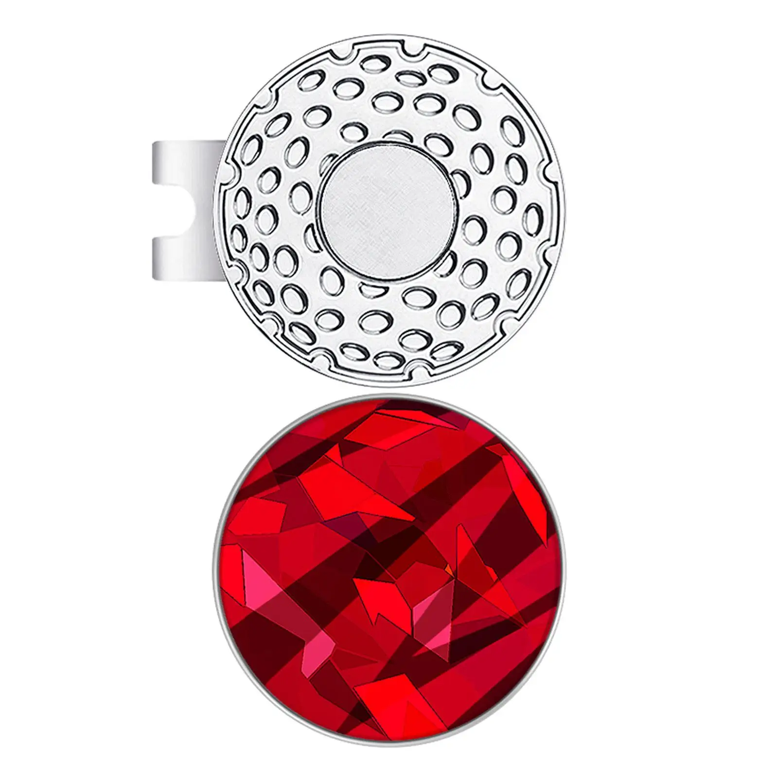 Golf Cap Holder, Stylish, Compact And Lightweight, Ball Marker Holder, Golf Accessory for Golf Enthusiasts, Gift