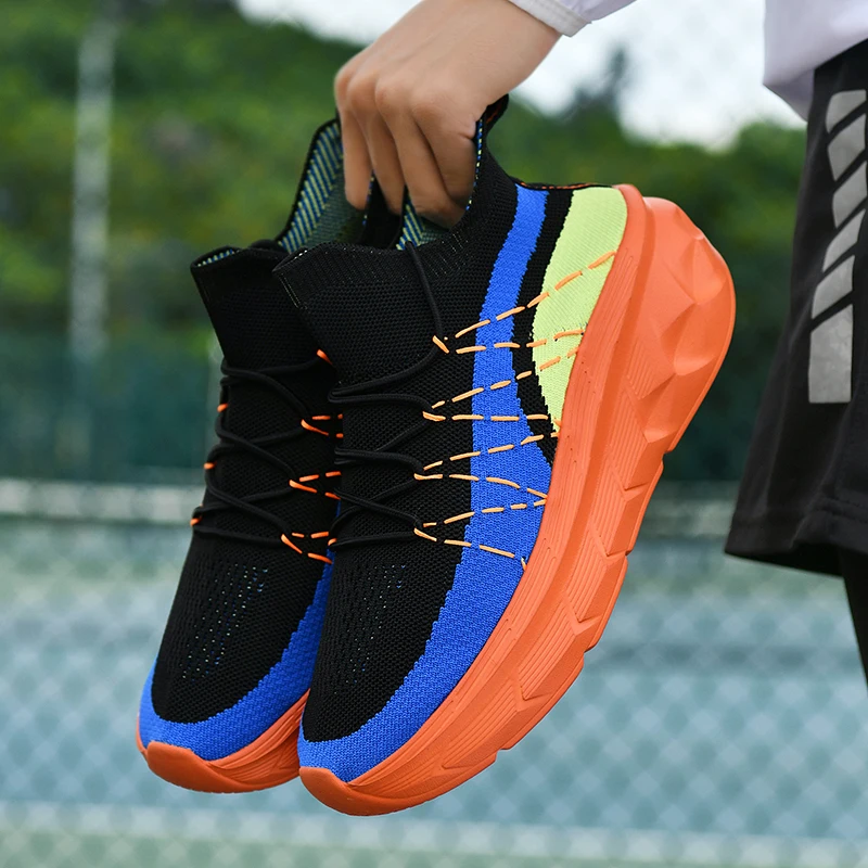 

Men's Casual Sneakers Breathable Luxury Trainer Race Shoes Fashion Loafers Running Shoes for Male Comfortable Tenis