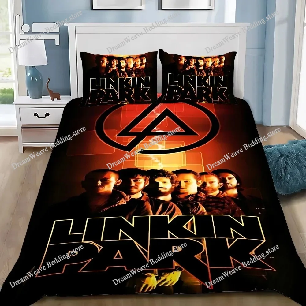 

Rock Band Linkin Park Bedding Sets Exquisite Bed Supplies Set Duvet Cover Bed Comforter Set Bedding Set Luxury Birthday Gift
