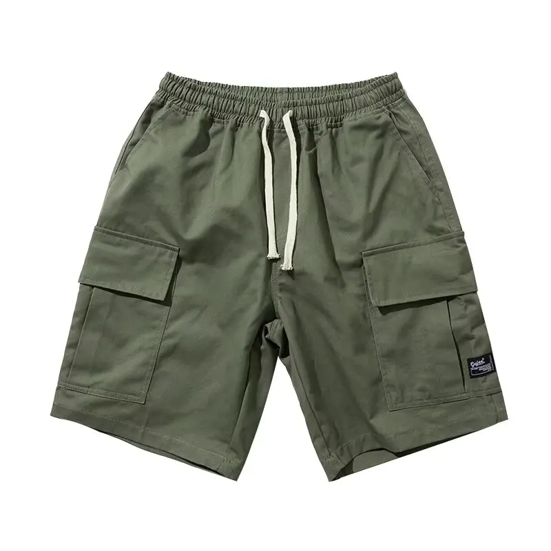 Men Shorts Cargo Shorts Big Size Shorts Breathable Cargo Short Casual Comfort Hip Hop Men Trend Cargo Shorts Casual Straight Sho