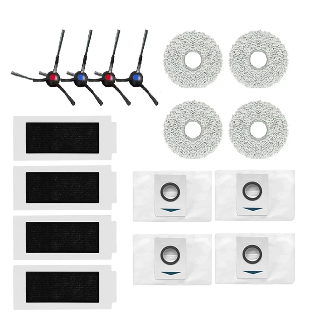 

Запасные части A04V для робота-пылесоса T30/T30 Max/T30 Pro, накладка для швабры, аксессуары для мешка для пыли