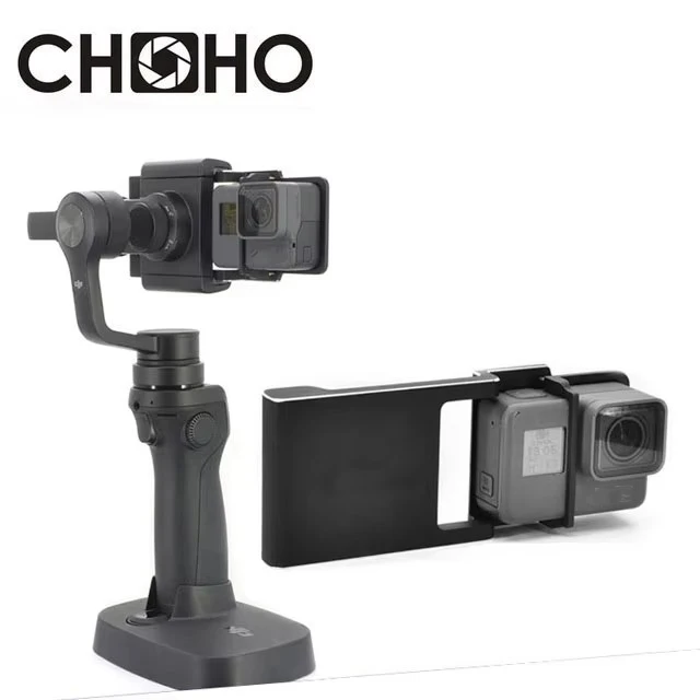 Clip Switch Adapter Mount Plastic Clamp Yuntai Stabilizer For Gopro 13 12 11 10 9 5 6 7 Accessories DJI Osmo Mobile Smooth