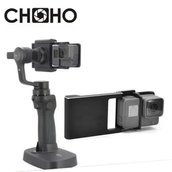 Clip Interruttore Adattatore di Montaggio Morsetto di Plastica Yuntai Stabilizzatore Per Gopro 13 12 11 10 9 5 6 7 Accessori DJI Osmo Mobile Liscio