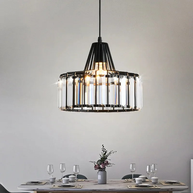 

Japanese Simple Modern Restaurant Cafe Restaurant Milk Tea Bar Bedside Crystal Chandelier