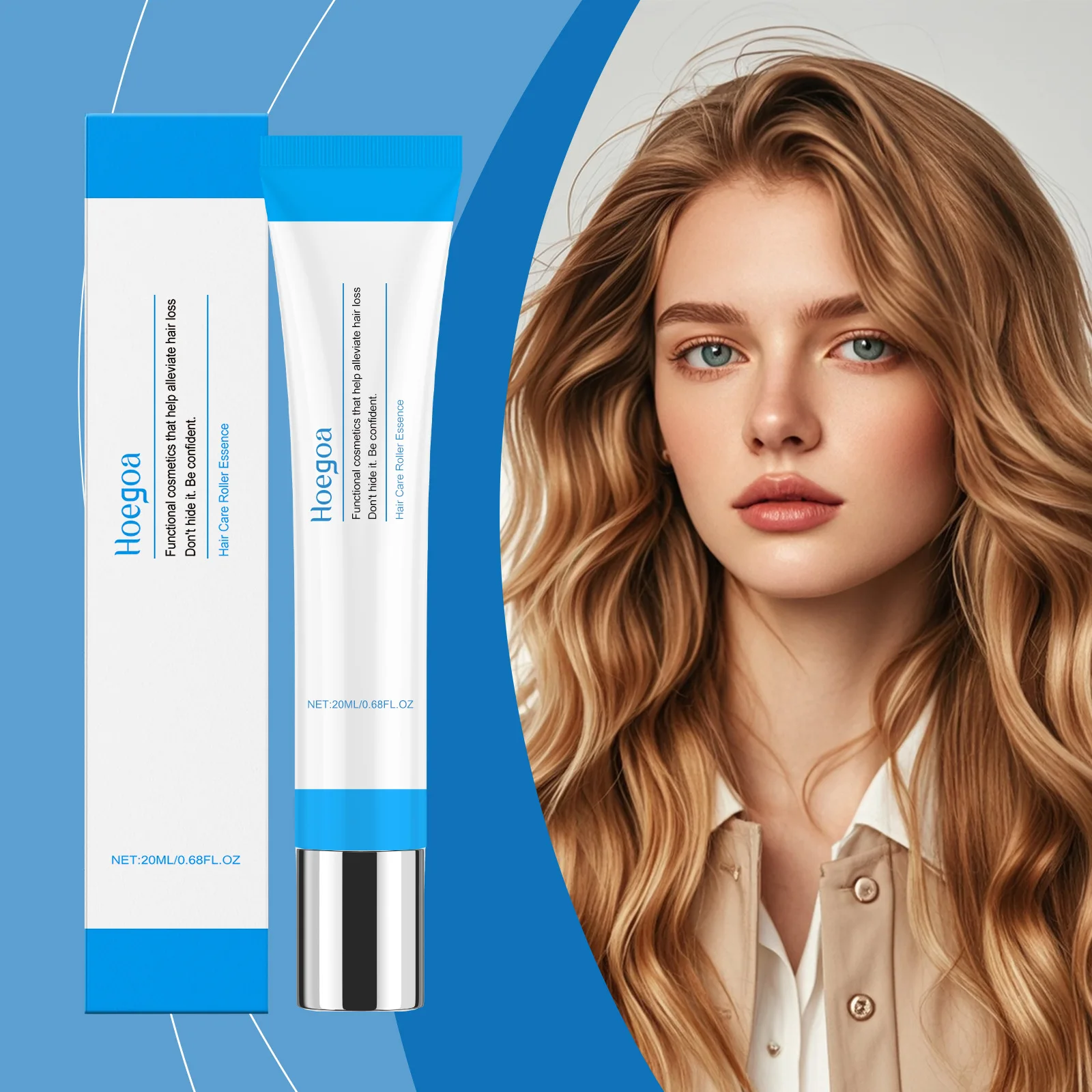 Hair Growth Oil Scalp Relief Supplement 20ml Quick Absorption Hydrating Hair Loss Relief Solution for Thinning and Damaged Hair