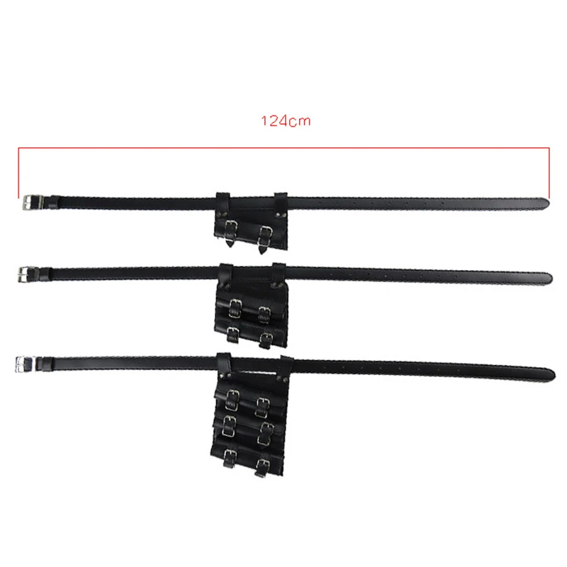 Porte-Épée Japonais Katana en Cuir PU pour Homme Adulte, Ceinture Médiévale, Accessoires d'Halloween, Anime Cosplay, Gaine de Taille de oral alier