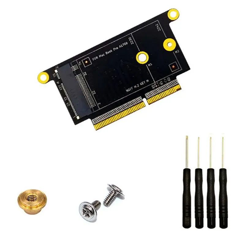A01E-A1708 SSD Adapter Nvme PCI Express PCIE To NGFF M2 SSD Adapter Card M.2 SSD For Pro Retina 13In A1708 2016