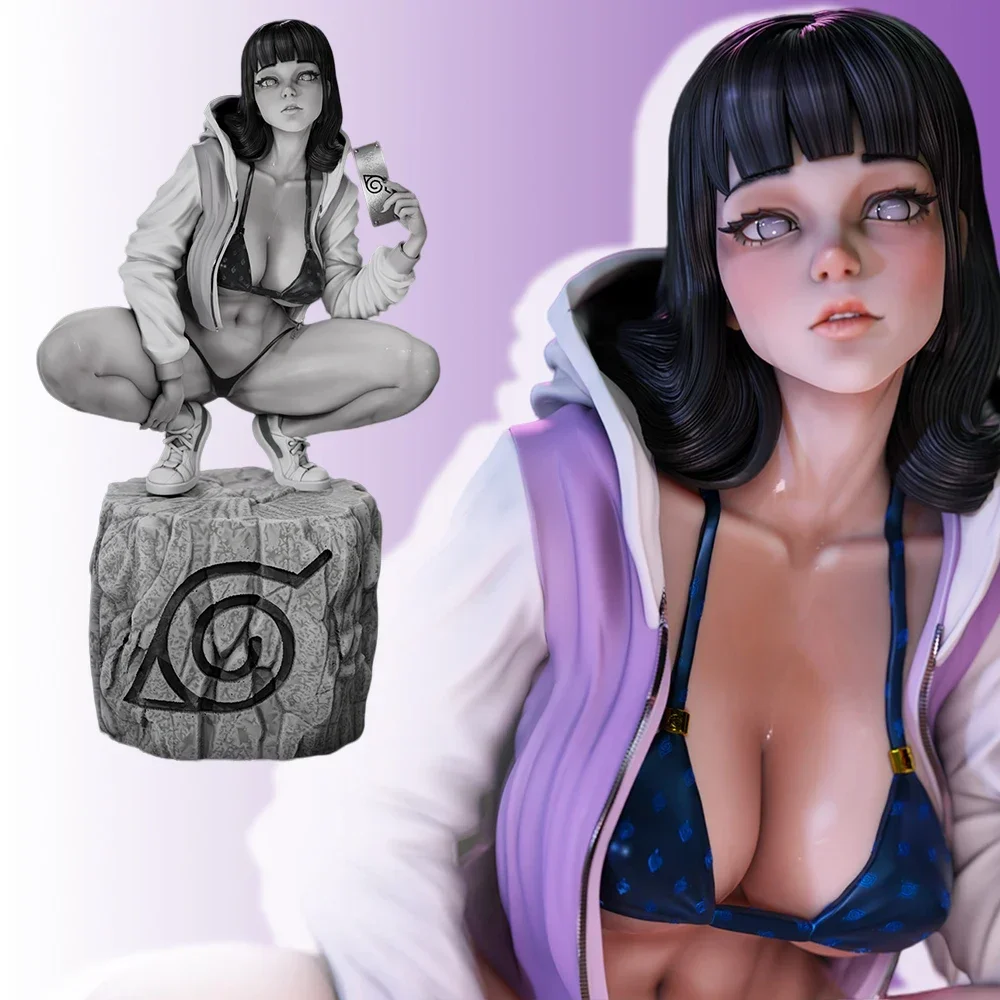 

Фигурка аниме Hinata, миниатюрная фигурка из смолы 1:24, набор моделей из смолы, Неокрашенная пластиковая модель, комплект a1853