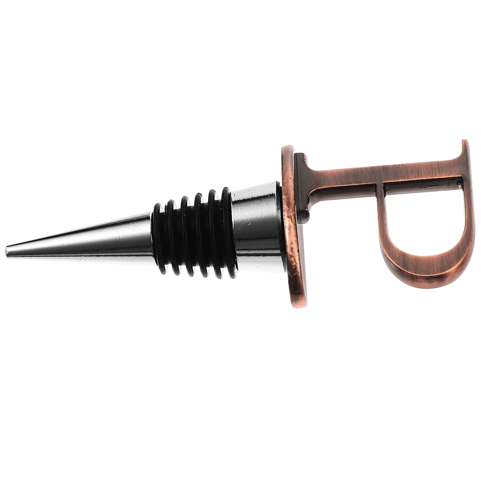 

Alphabet Bottle Stoppers Sealing Plugs Aluminum Alloy Reusable Airtight Design For Bottles Accessories