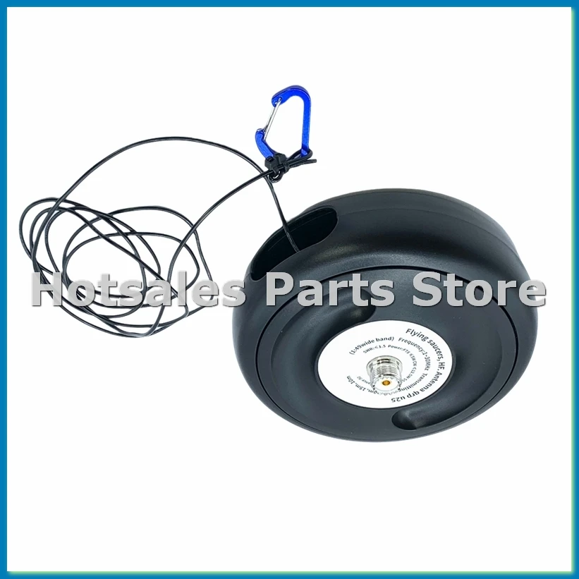 

Карманная ВЧ-антенна 1-30 МГц, коротковолновая антенна, горизонтальный балун с перевернутым V-образным вырезом, длинная линия, широкополосная передача конца: 40 м-A79M