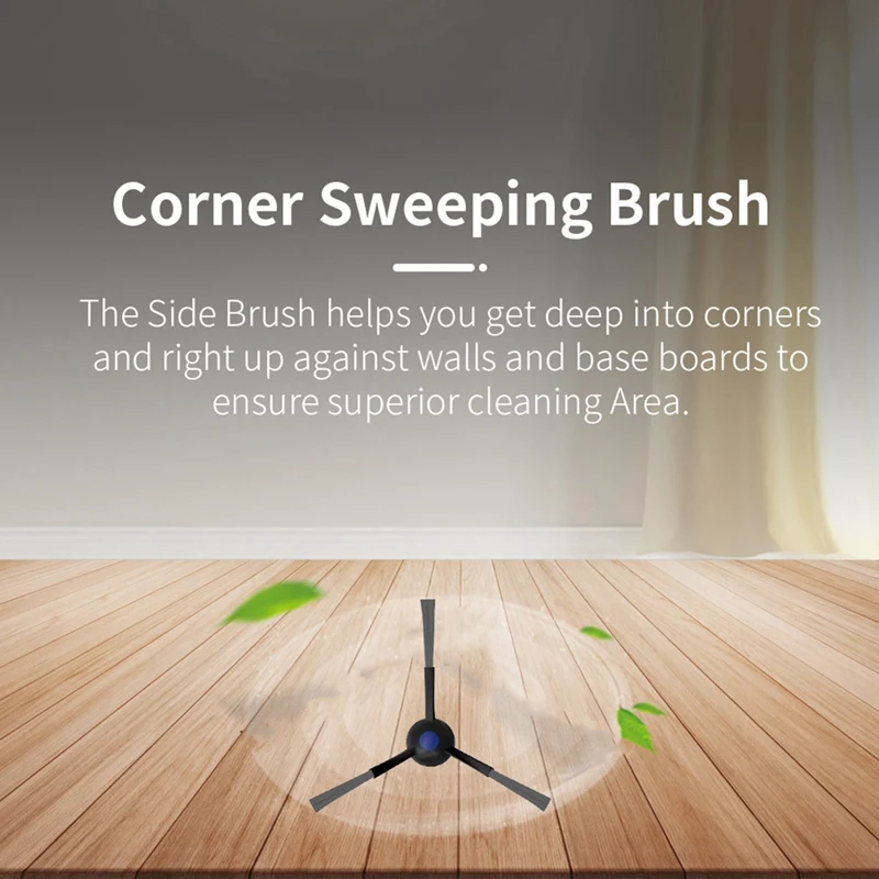 掃除機用の洗えるサイドブラシ,ロボット掃除機用のスペアパーツt30 pro,omni,ddx14,t30 max,12個