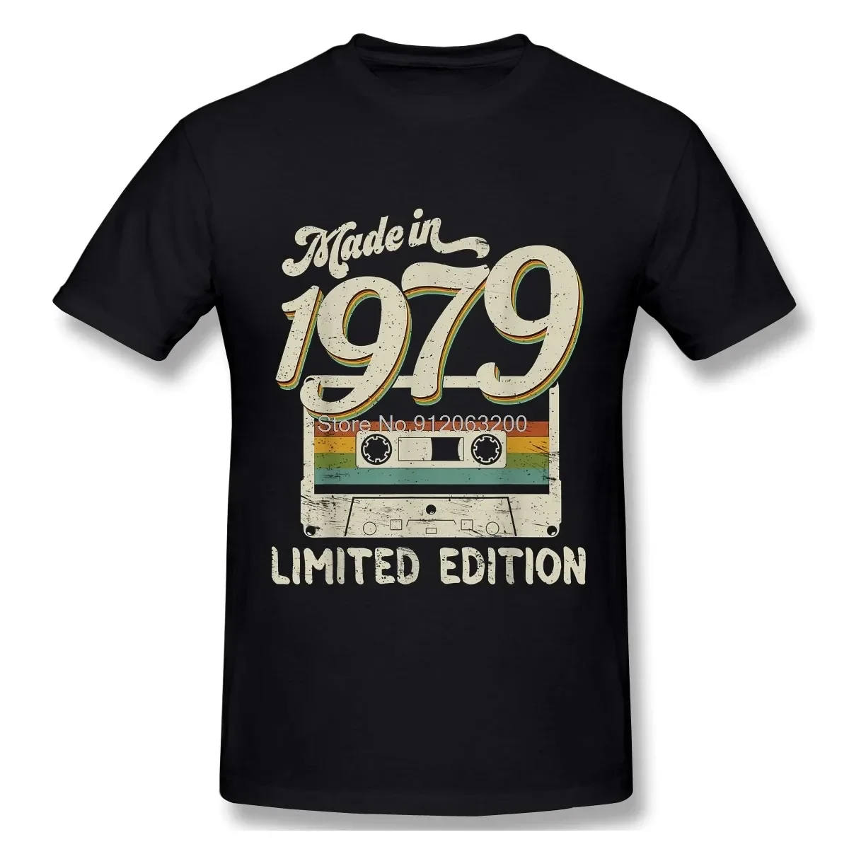 Made in 1979 Limited Edition 42. Geburtstag Kassette Tape T-Shirt Mann T-Shirt Frau Sommer Runde Neuankömmling heißen Verkauf