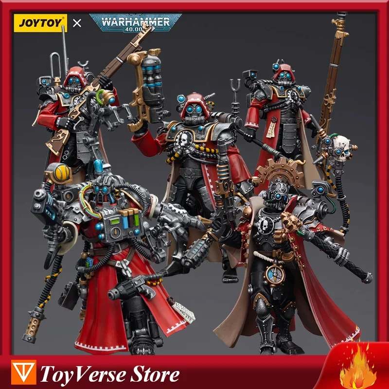 [IN STOCK] JOYTOY Warhammer 40k 1/18 Action Figures Adeptus Mechanicus Skitarii Collections Figures