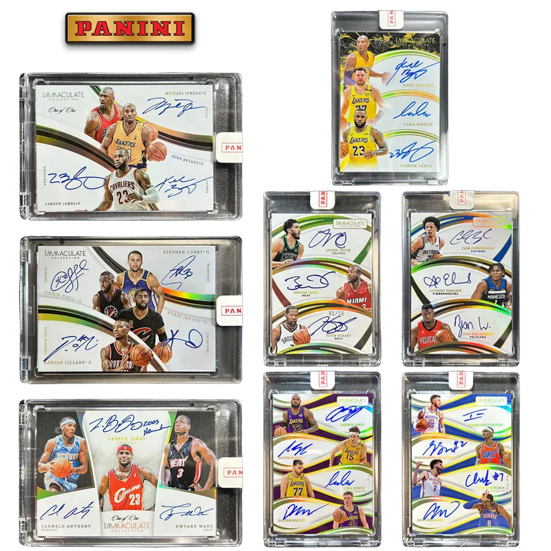 

Panini Immaculate Luka Doncic Lebron James Стивен Карри Кевин Дюрант Diy Баскетбольная звезда Автограф Коллекционная коллекция подарочных карт