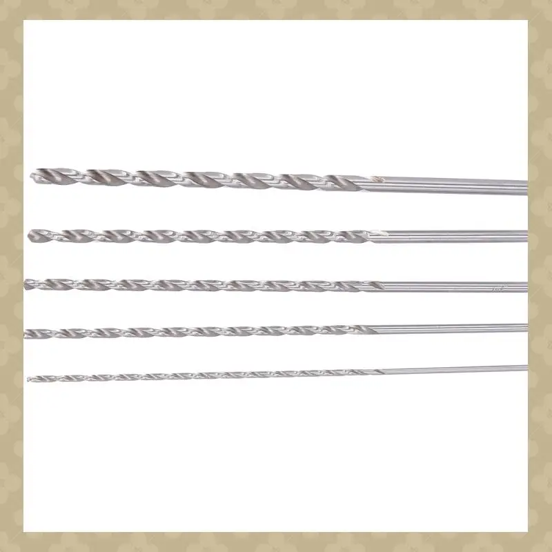 AB45 20PCS Extra Long High-Speed Steel Drill Bit Sets Straight Shank Twist Drill Bit Tool 2-5Mm For Wood