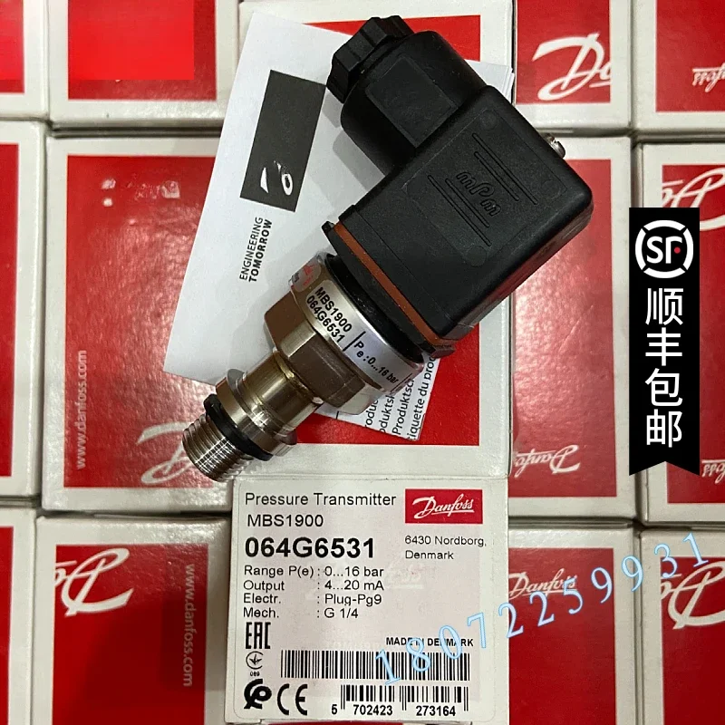 1Pcs original genuine MBS 1900 064G6542 for Danfoss MBS1900 series pressure sensor