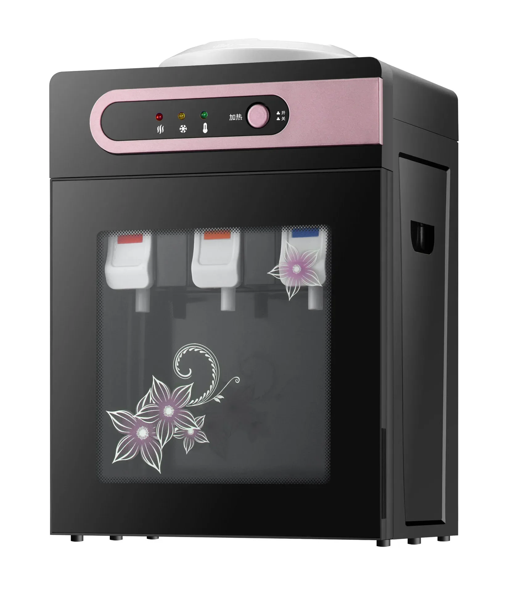 جديد موزع المياه الجليد الساخن سطح المكتب التبريد الساخن المنزل عنبر صغير صغير الموفرة للطاقة الزجاج الجليد موزع المياه الدافئة