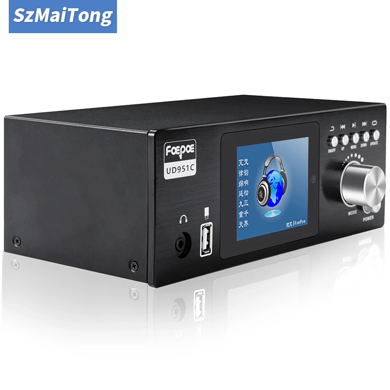 DTS AC3 5.1 Audio Decoder Converter DSD USB Player HDMI-Compatible Coaxial Optical PC-USB Soundcard Bluetooth BT 5.0 Extractor